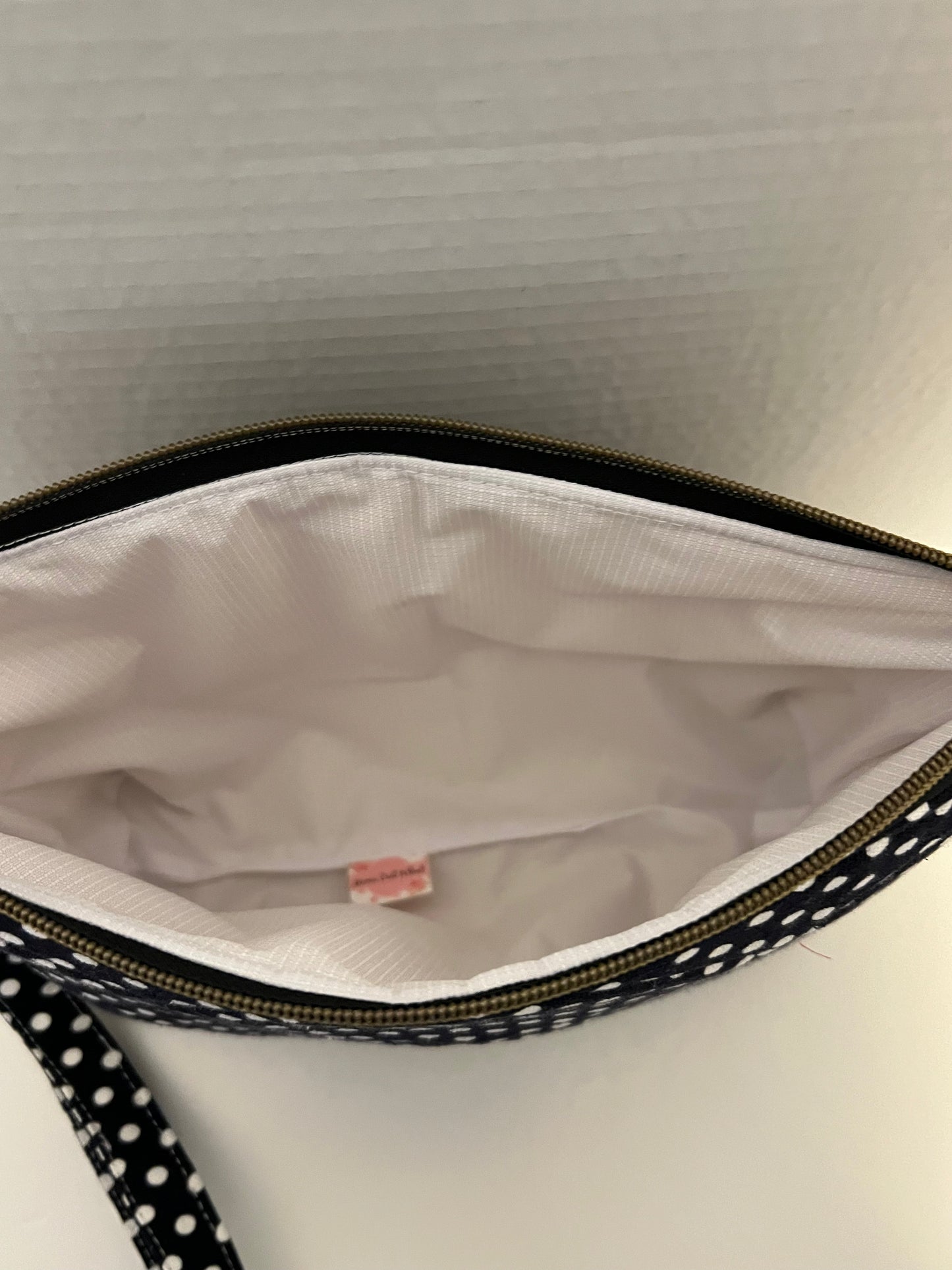 Quilted Wristlet Zipper Pouch