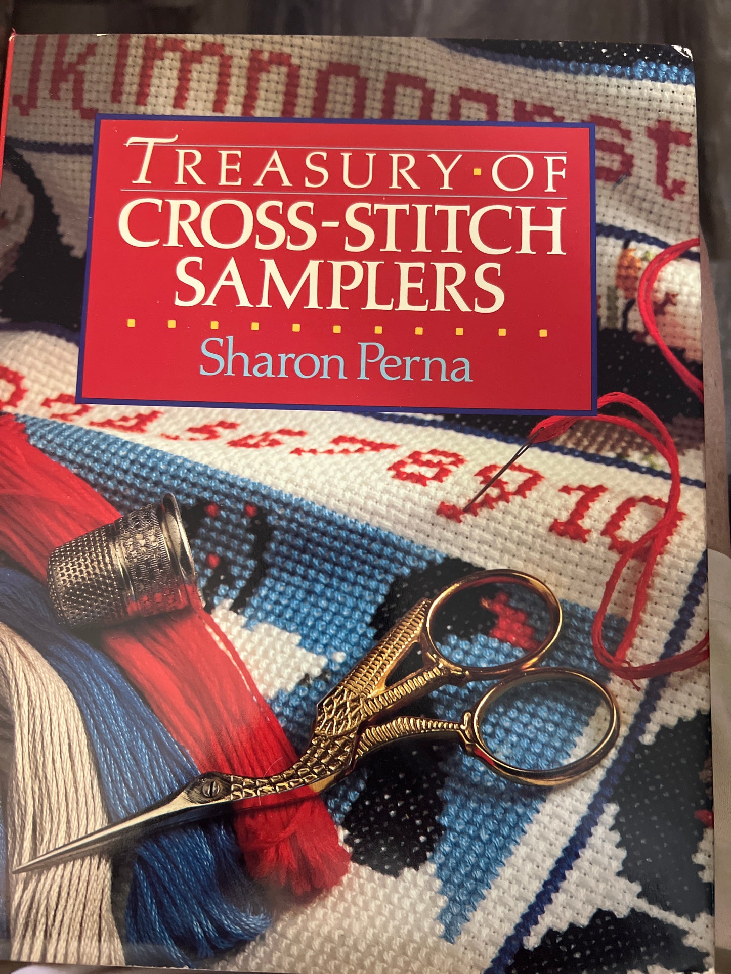 Treasury of Cross Stitch Samplers Book