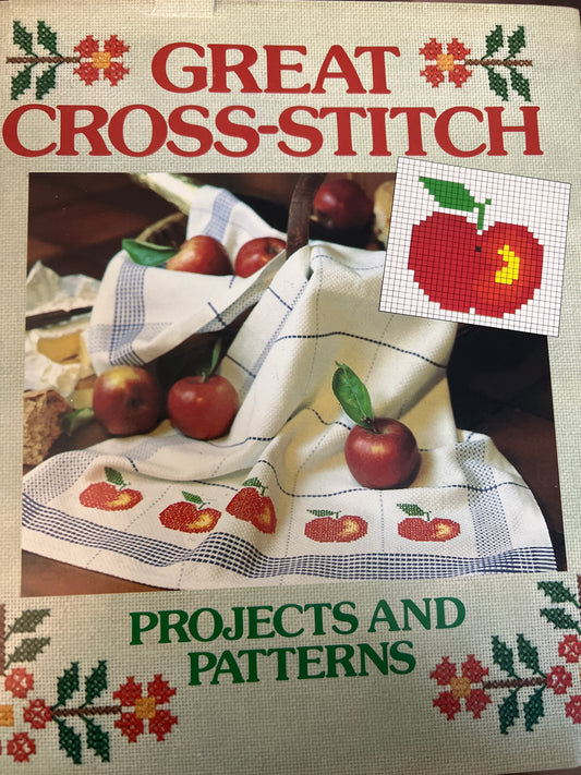 Great Cross-Stitch projects and Patterns Book 1984