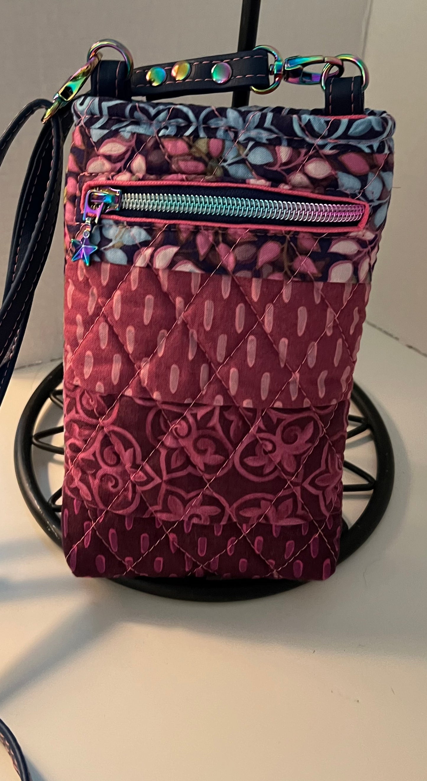 Quilted Phone Crossbody Bag