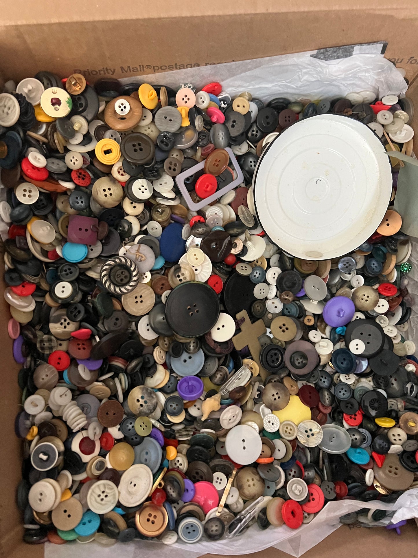 Vintage Buttons Grab Bag